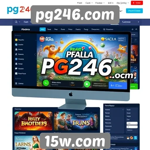 Análise das principais características do site pg246.com